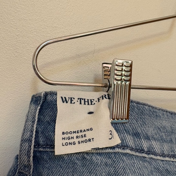 NWT Free People We The Free Boomerang Long Shorts Size 31 - Picture 13 of 13